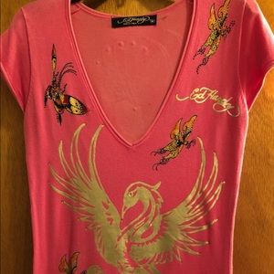 Women’s Ed Hardy Top Sz M